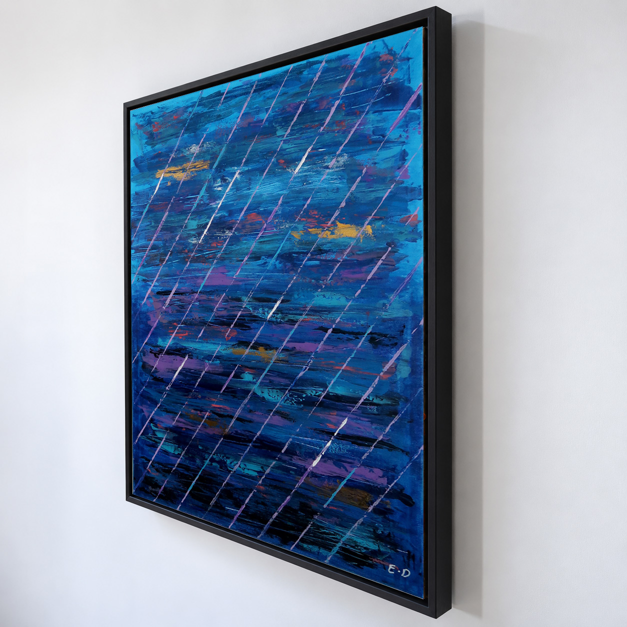 Falling Through Violet — artwork view 3