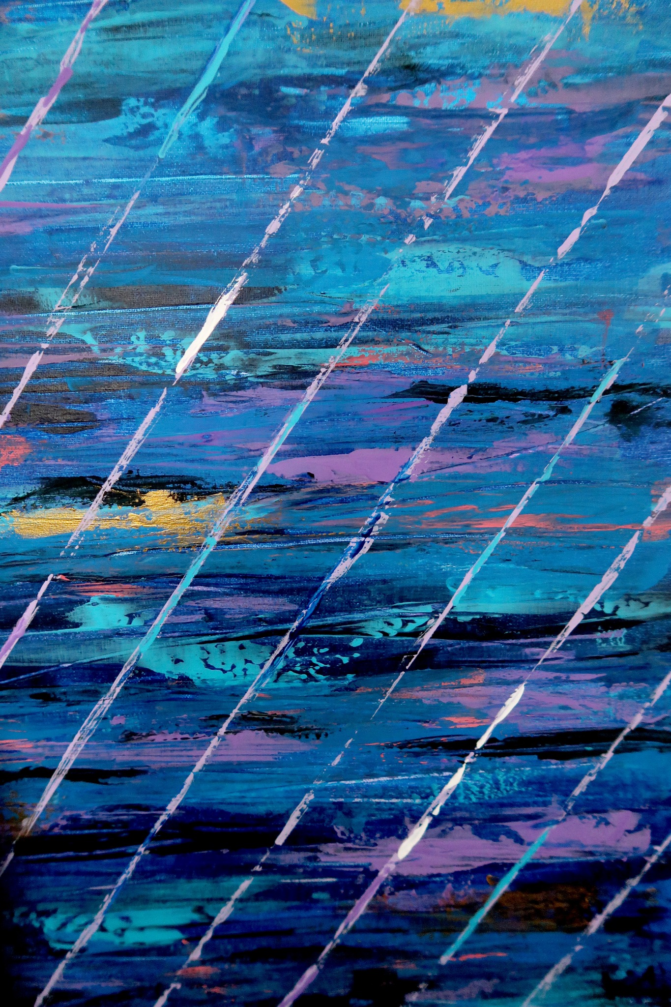 Falling Through Violet — artwork view 4
