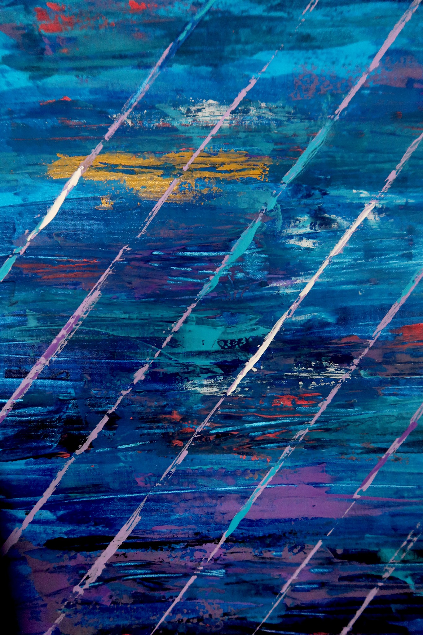 Falling Through Violet — artwork view 5
