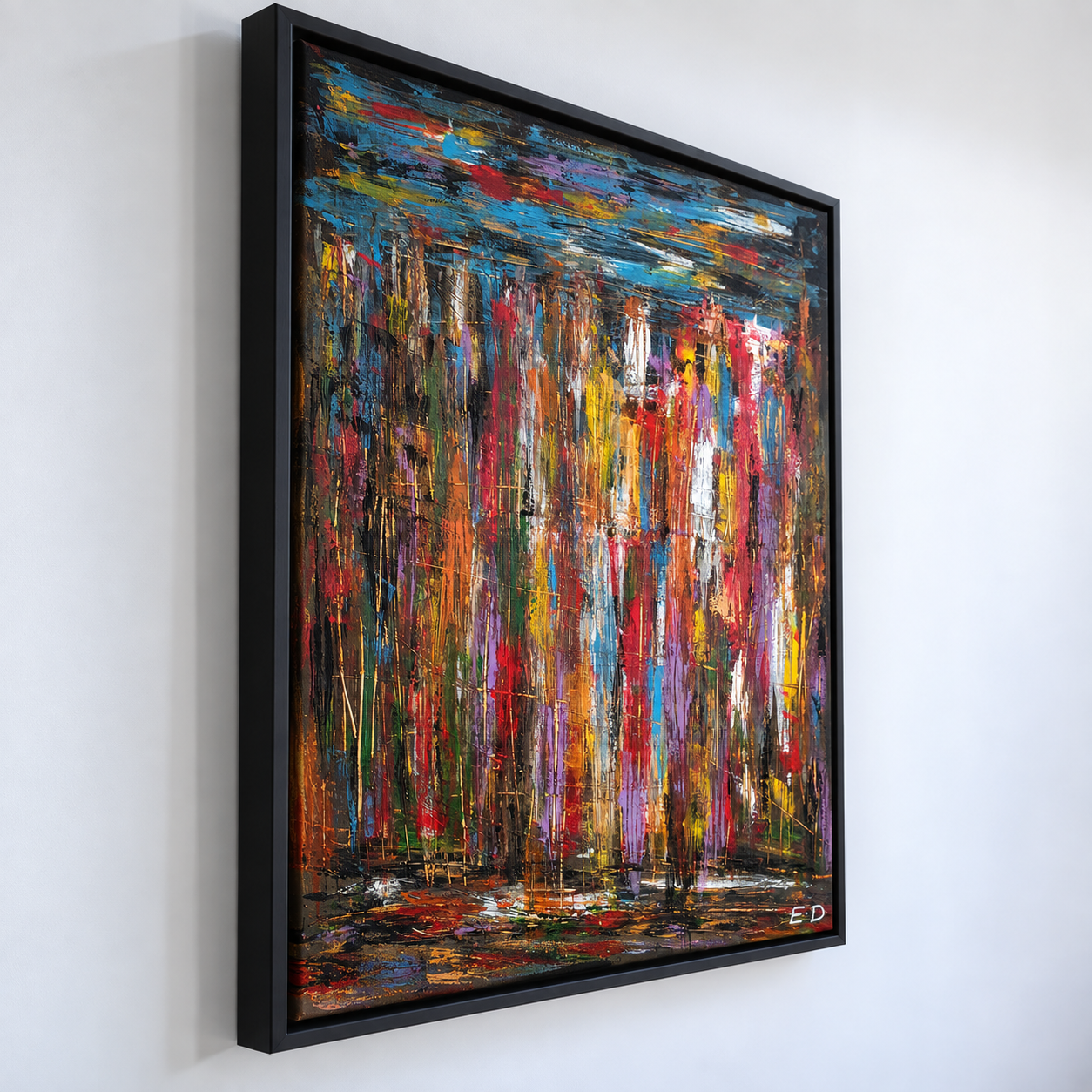 Neon Lights of New York — artwork view 2